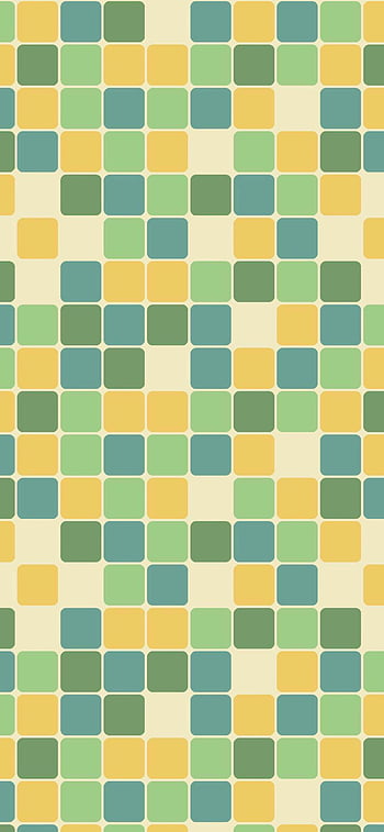 Gray squares checkered yellow #9b9364 #4e5254 wallpaper 4K HD