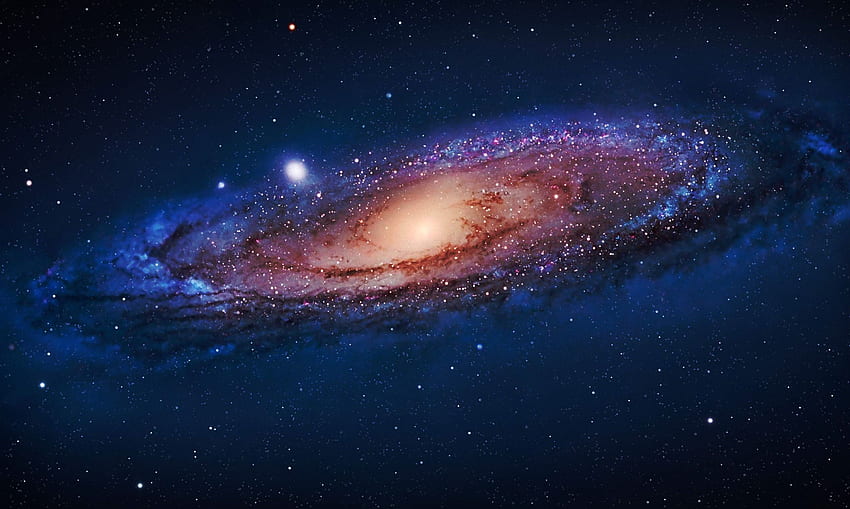 andromeda galaxy - Papel de parede da galáxia, Galáxia espiral, Galaxia HD wallpaper