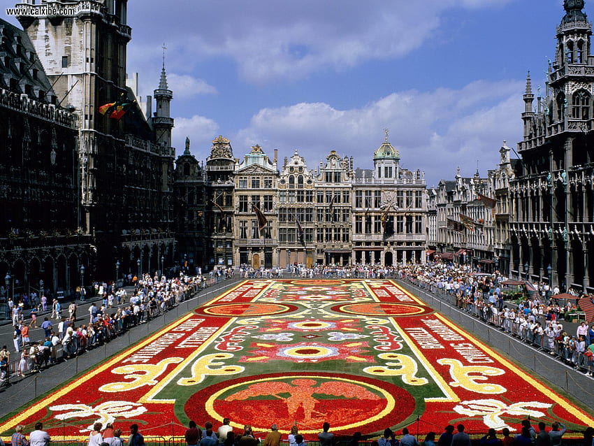Known places: Grand Place Brussels Belgium, nr. 18529 HD wallpaper