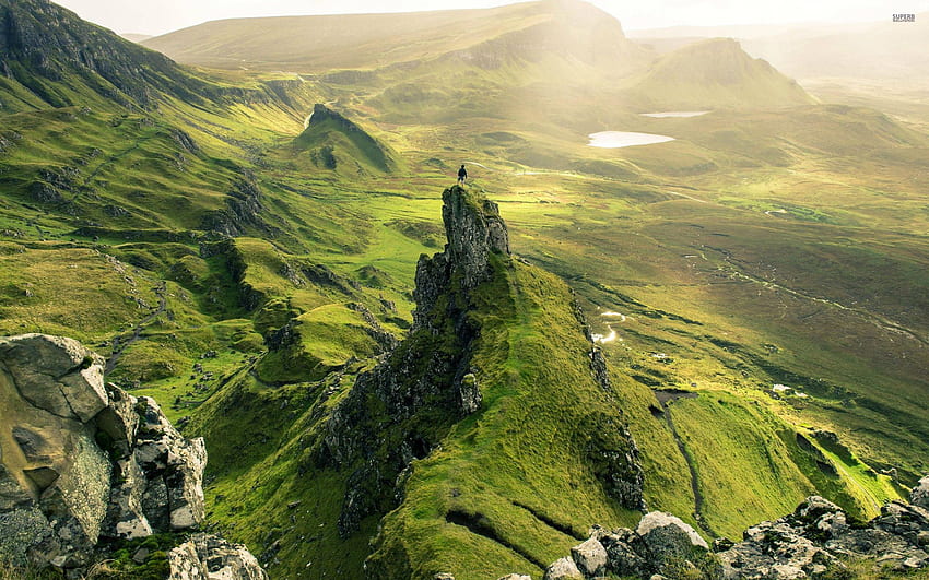 スコットランドの iPhone、スコットランドの高地 高画質の壁紙