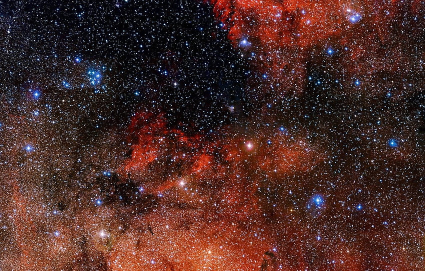 Nebula, Constellation Sagittarius, VLT Survey Telescope, Star Cluster HD wallpaper