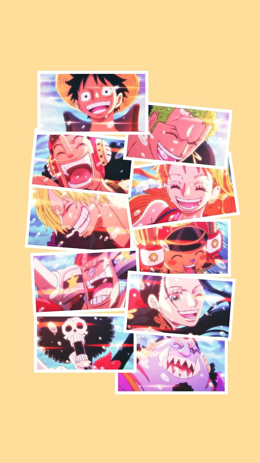 One Piece, Franky, Sanji, Luffy, Ussop, Jinbe, Zoro, Nami, Brook, Chopper, Robin HD phone wallpaper