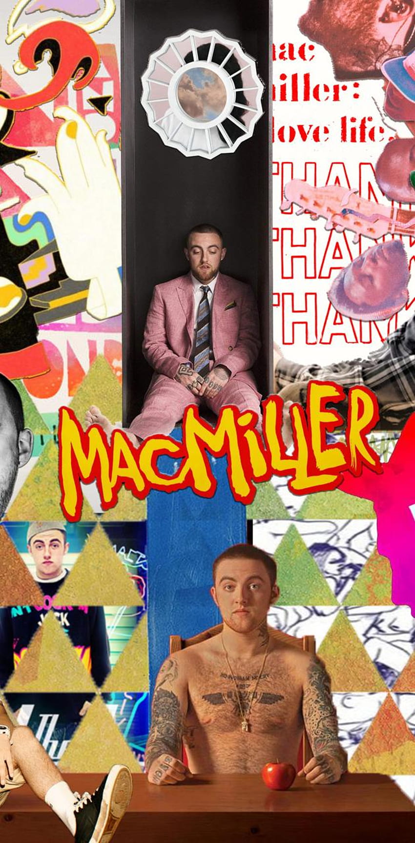 Mac Miller Wallpaper  Mac miller Mac Red aesthetic