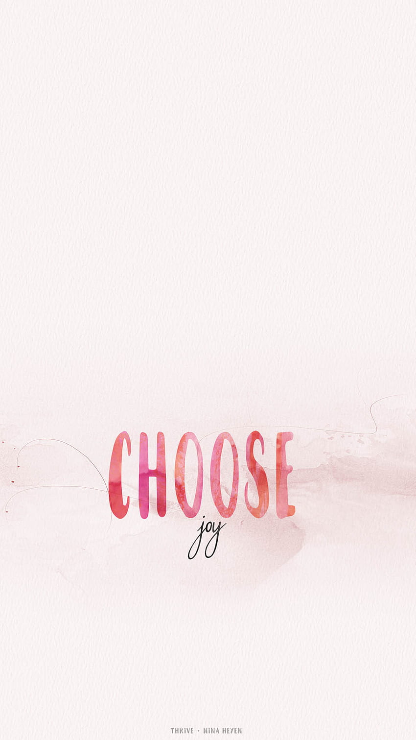 Choose Joy. A Poem from the THRIVE Collection HD phone wallpaper