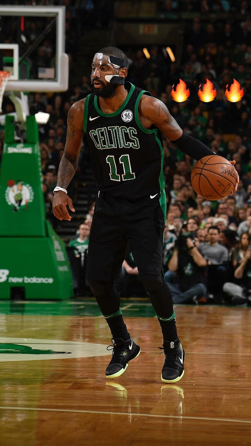 KYRIE IRVING Celtics de Boston. BASKET-BALL Fond d'écran de téléphone HD