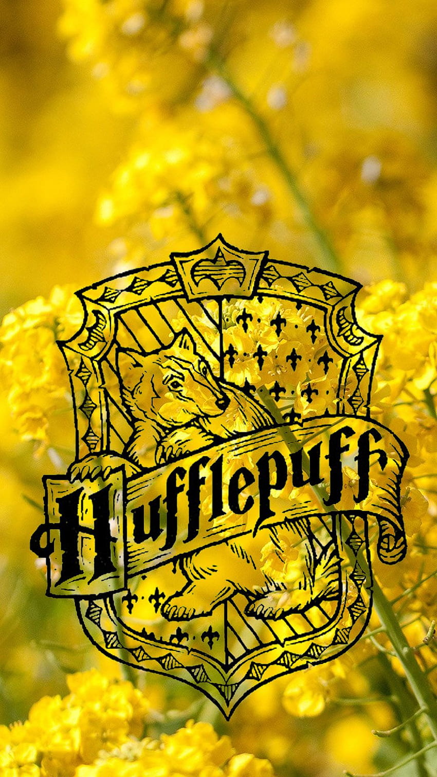 Hufflepuff Phone Background . Has Hufflepuff Symbol, Use Of House Color And Earth. Harry Potter , Hufflepuff , Harry Potter Background, Hufflepuff Logo HD phone wallpaper