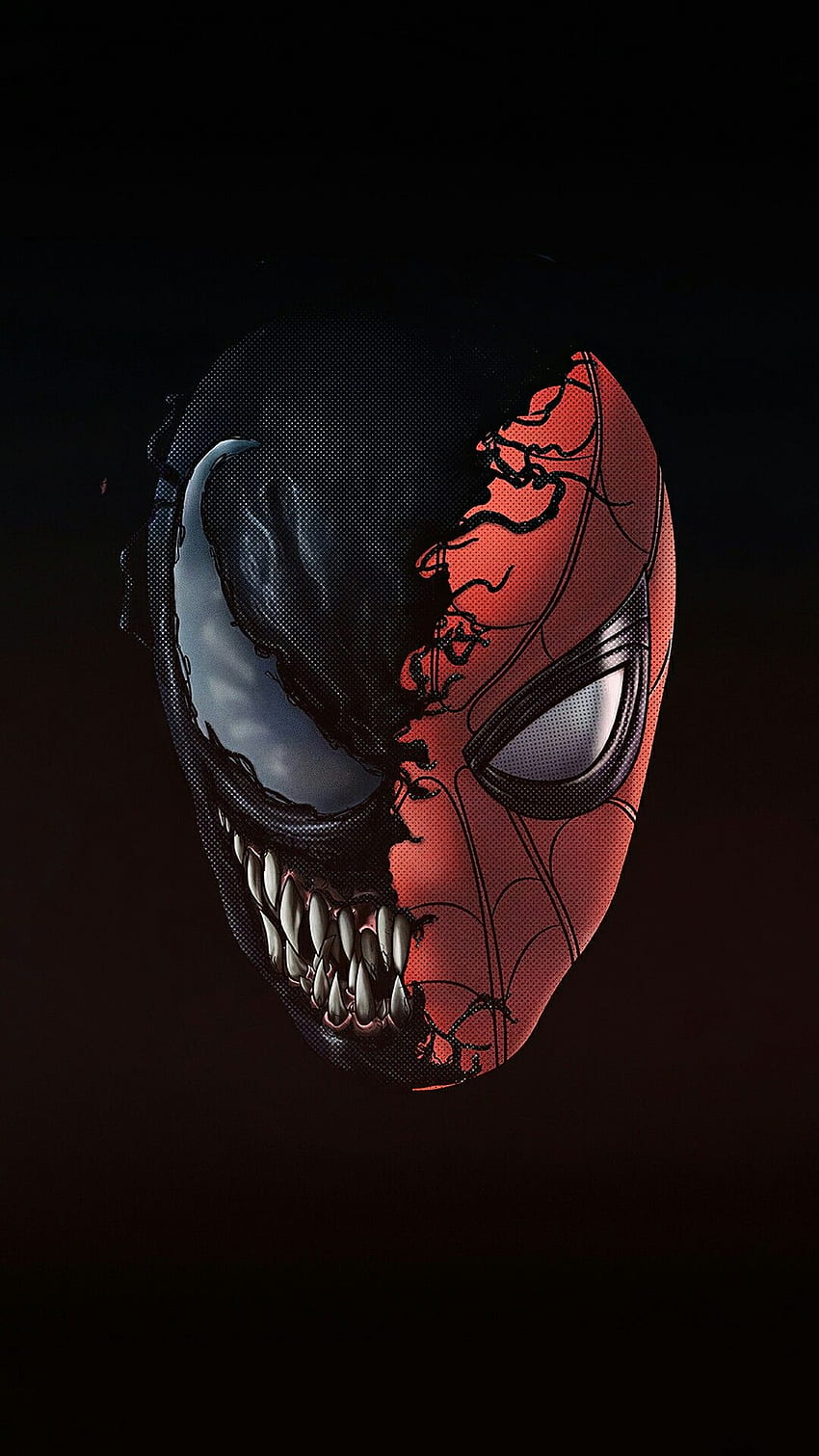 s de Venom, Venom Red y Black fondo de pantalla del teléfono