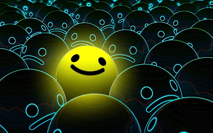 Smiley Face Background For Computer. Computer , Beautiful Computer And Cute  Computer, Awesome Face HD wallpaper | Pxfuel