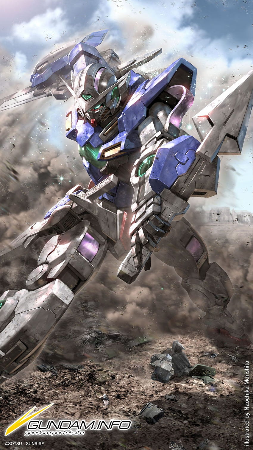 fo. Exia . Gundam , Gundam art, Gundam exia, Gunpla HD phone wallpaper
