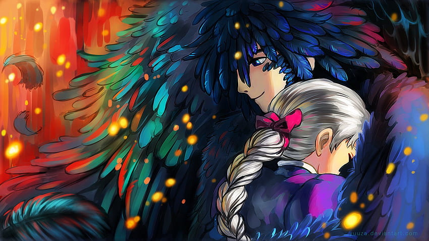 Howl's Moving Castle, Howl And Sophie HD wallpaper