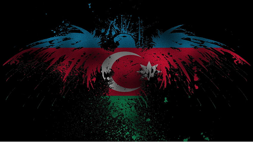 Bendera Azerbaijan Wallpaper HD
