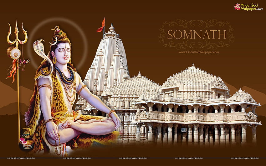 Bhagwan Ji Help me: Somnath, Somnath Mahadev HD wallpaper | Pxfuel