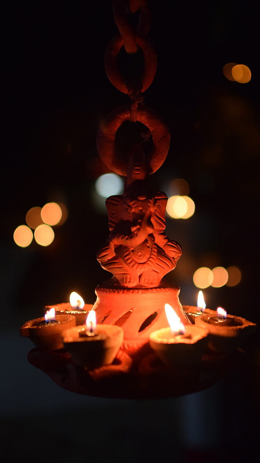 Diwali, Diwali-Licht, Diya-Licht HD-Handy-Hintergrundbild