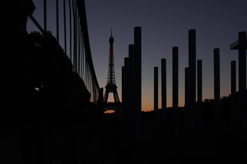 Cities, Night, Paris, Eiffel Tower HD wallpaper
