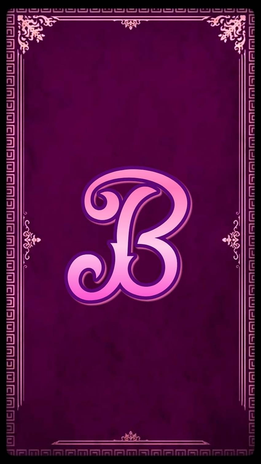 The Purple B, Cute Letter B HD phone wallpaper | Pxfuel