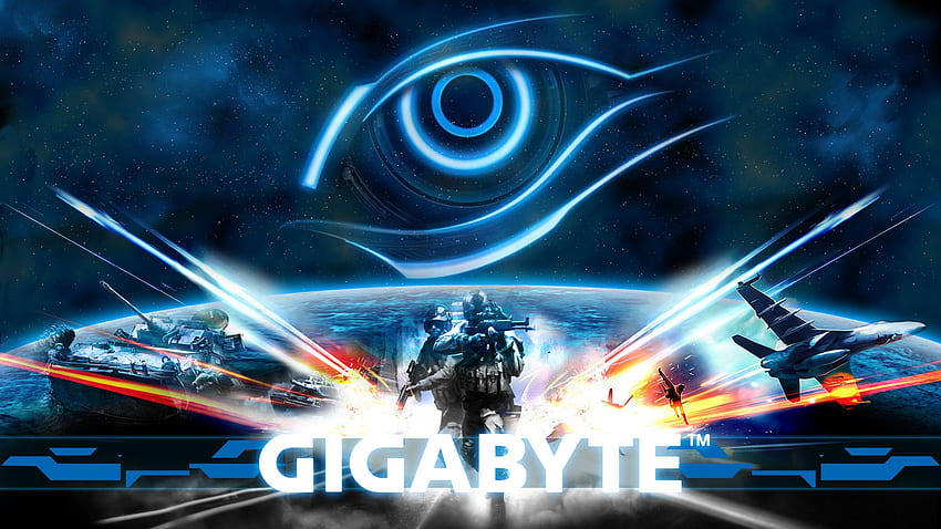 Gigabyte AORUS Gaming Wallpaper 4K, Cyberpunk, Cyborg