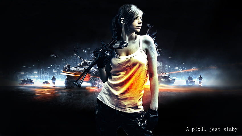 Epic Gaming Oyunda - Battlefield 3 Girl - - HD duvar kağıdı