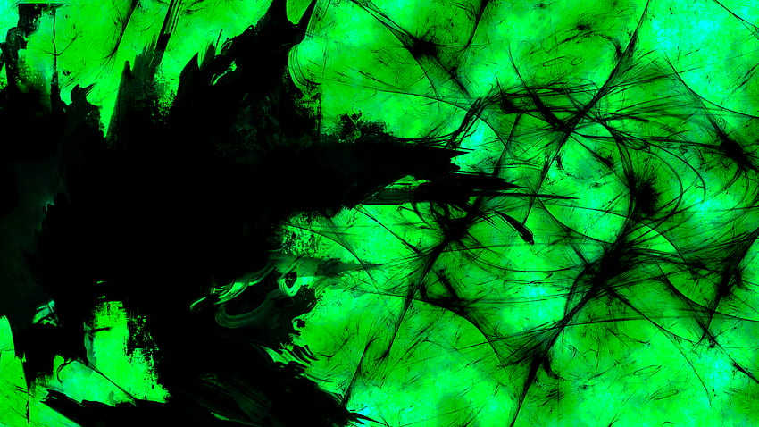 Green Abstract oleh Br8y16 [] untuk , Ponsel & Tablet Anda. Jelajahi Abstrak Hijau. Komputer Hijau , Hijau Dingin , Hijau, Hitam Hijau Abstrak Wallpaper HD