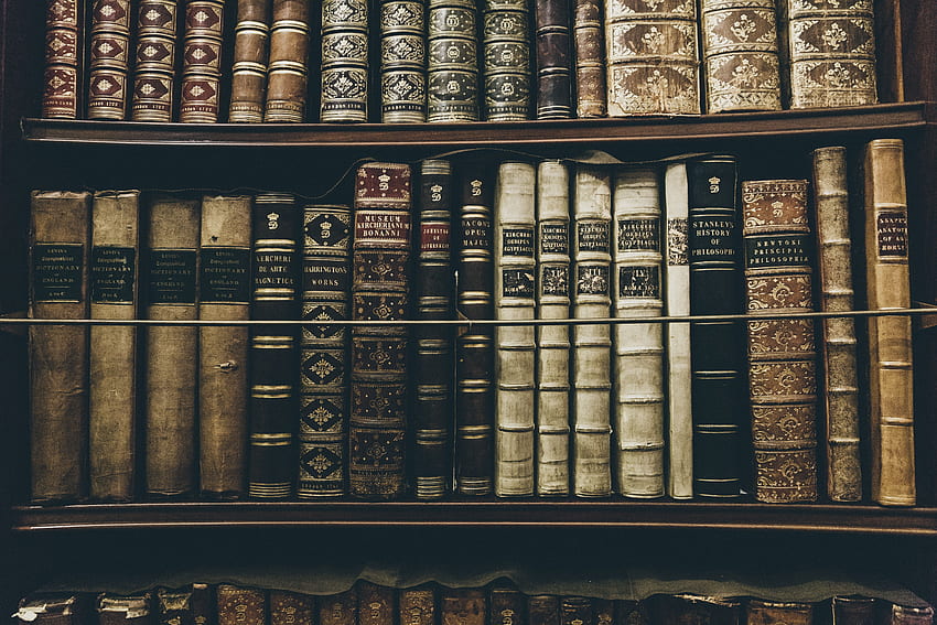 Antique, Old Book Cover HD wallpaper