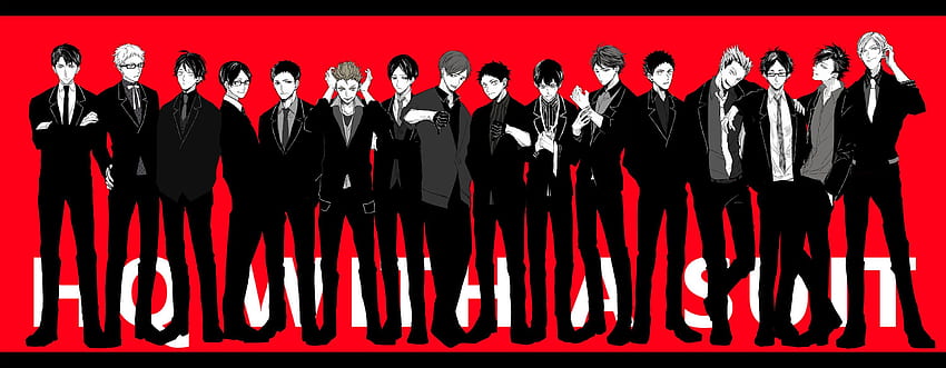 Haikyuu, Makoto, Shimada, Yamaguchi, Tadashi, Akaashi, Keiji, Iwaizumi, Hajime / und mobiler Hintergrund HD-Hintergrundbild