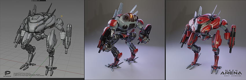 ArtStation - クリケット MECH ARENA、Igor Kharlamov、Mech Arena: Robot Showdown 高画質の壁紙