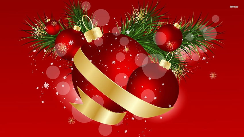 Ozdoby Świąteczne, Bombki, Boże Narodzenie, Dekoracje Tapeta HD