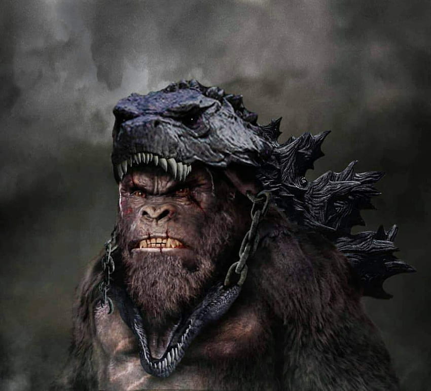 Kong ฆ่า Godzilla: แฟนอาร์ตใหม่ Godzilla vs. Kong แสดงให้เห็นว่า Kong เป็นราชาแห่งสัตว์ประหลาดองค์ใหม่! คิงคอง ปะทะ ก๊อตซิล่า ก๊อตซิล่า ปะทะ คิงกิโดร่า ก๊อตซิล่า วอลล์เปเปอร์ HD