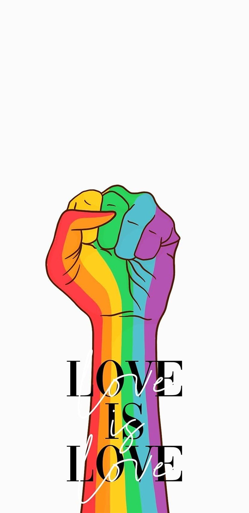 Download Aesthetic LGBT Pride iPhone Wallpaper  Wallpaperscom