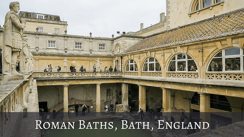 Roman Baths - Bath, England HD wallpaper
