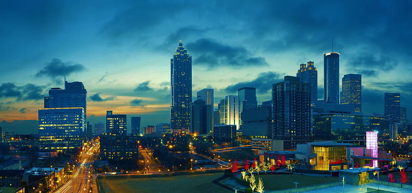 Atlanta Skyline HD wallpaper | Pxfuel