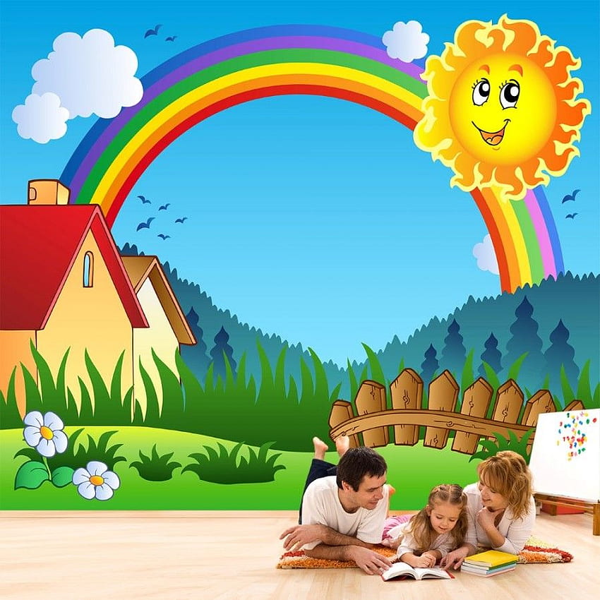 Rainbow kids room HD wallpapers | Pxfuel