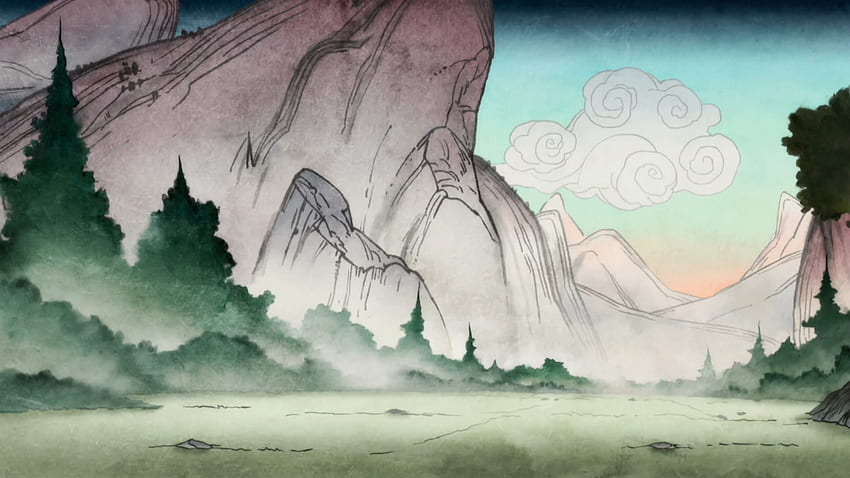 Avatar Le dernier maître de l'air., Paysage d'avatar Fond d'écran HD