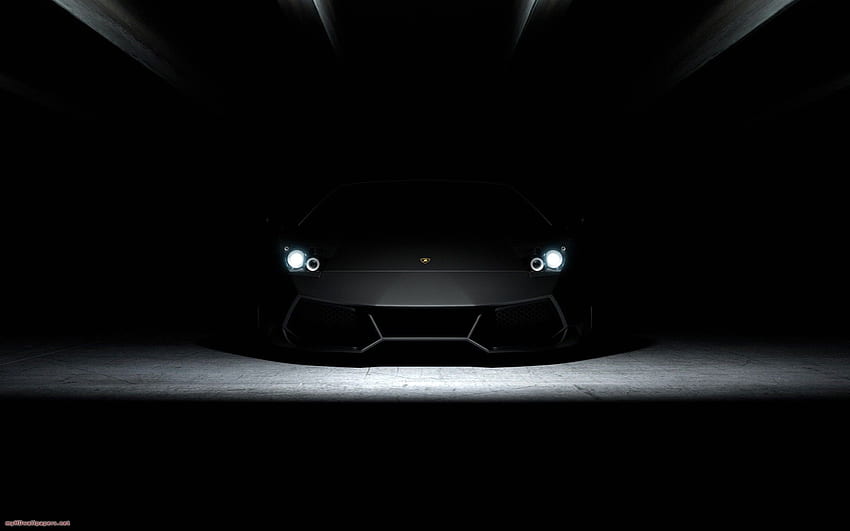 super car dark hall garage black auto. Lamborghini aventador , Sports car , Sports car HD wallpaper