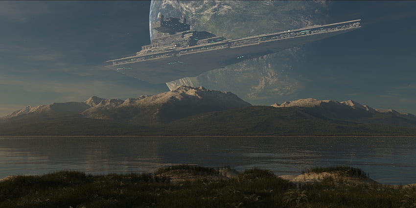 Star Wars Landscape ( px, 0.37 Mb), Star Wars Scenery HD wallpaper