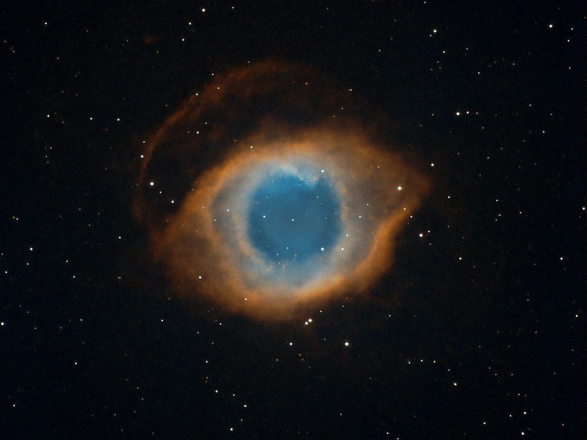 Helix Nebula. This Is A Bi Colour Made From H Alpha A HD wallpaper | Pxfuel