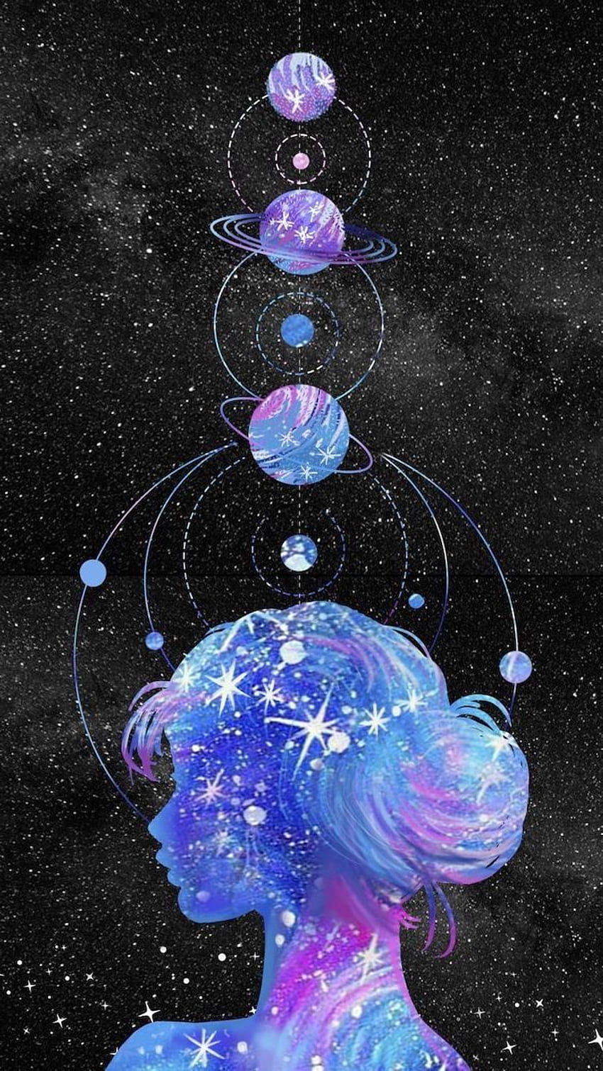 for a cool galaxy for your phone and, Unique Space HD phone wallpaper