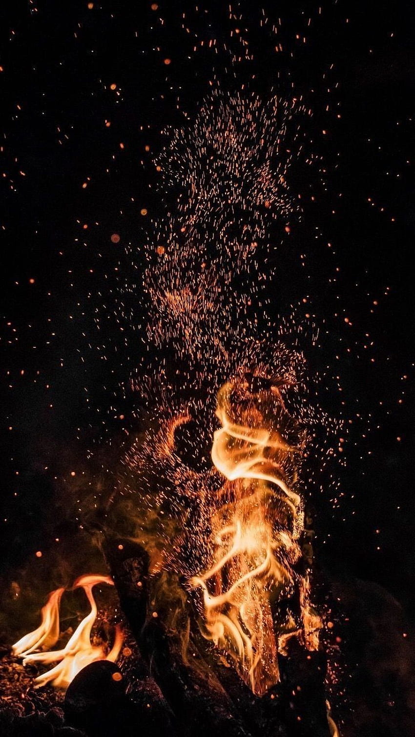 Aesthetic Fire (, ) - Papel De Parede iPhone, Campfire Aesthetic HD phone wallpaper