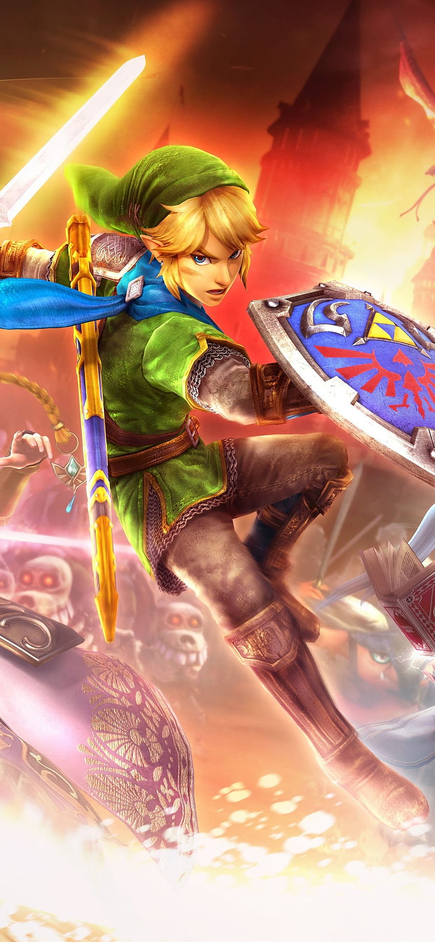 Legend of Zelda, PC game iPhone XS Max HD phone wallpaper