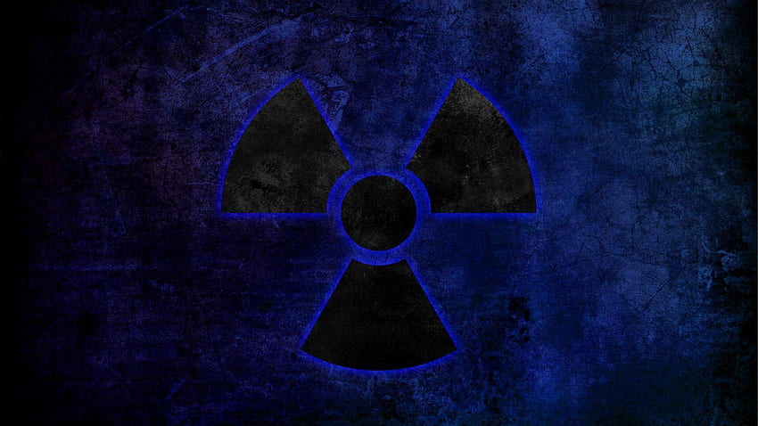 Símbolo radioativo, nuclear legal papel de parede HD