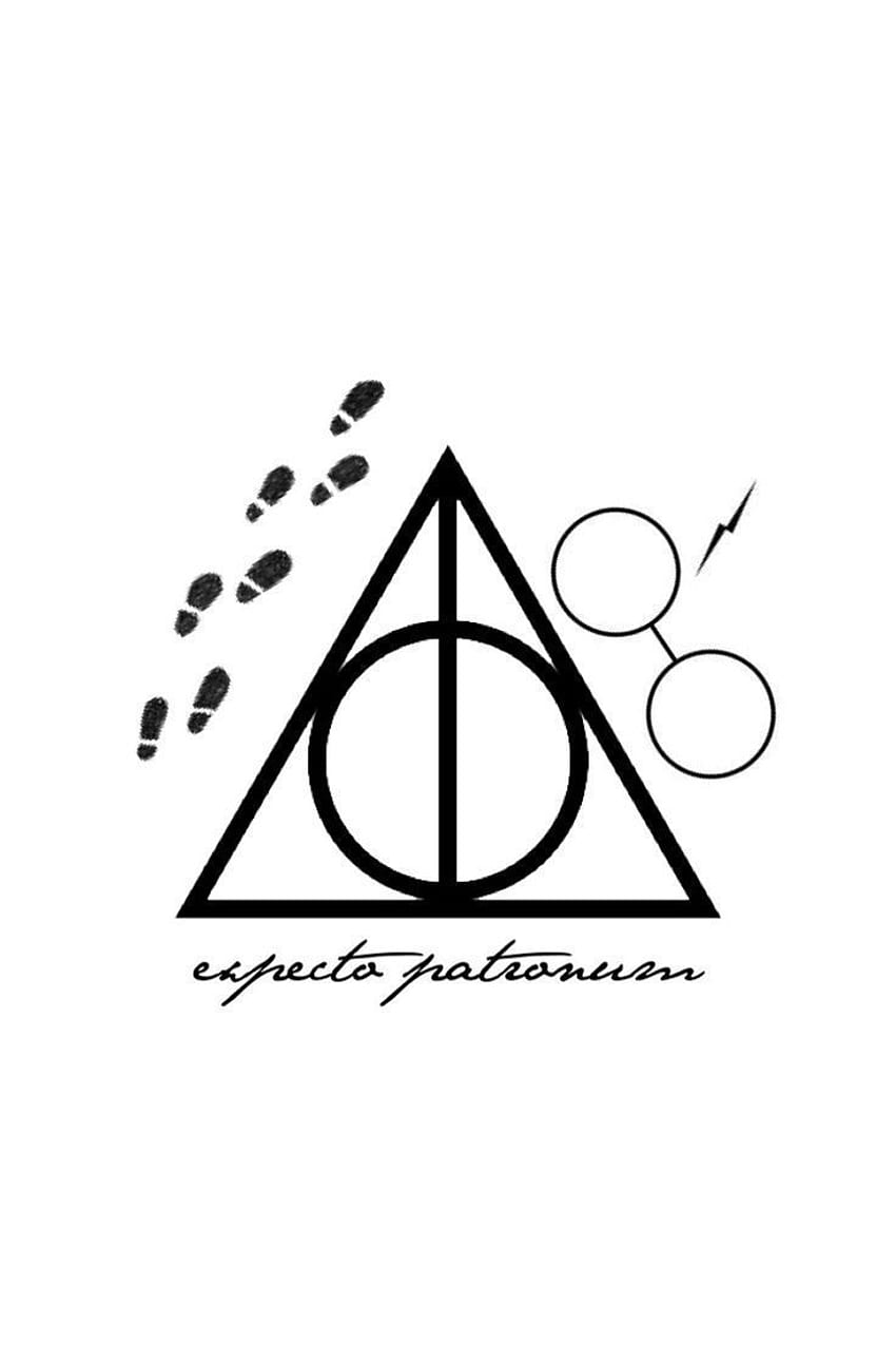 Deathly Hallows iPhone ` Deathly . Harry potter symbols, Harry potter  drawings, Harry potter tattoos HD phone wallpaper | Pxfuel