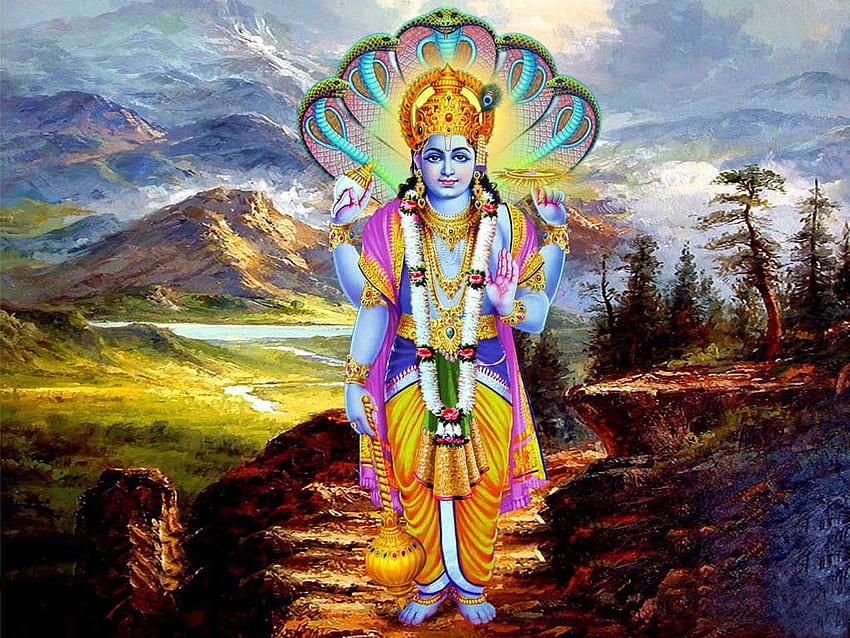 Vishnu Bhagwan Hd Images Download - God HD Wallpapers
