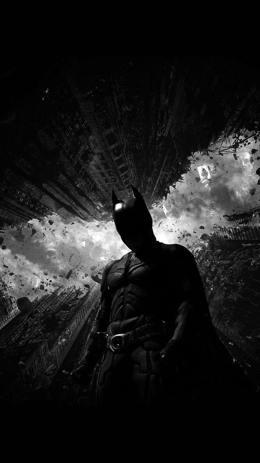 Dark Batman Mobile na iPhone'a Tapeta na telefon HD