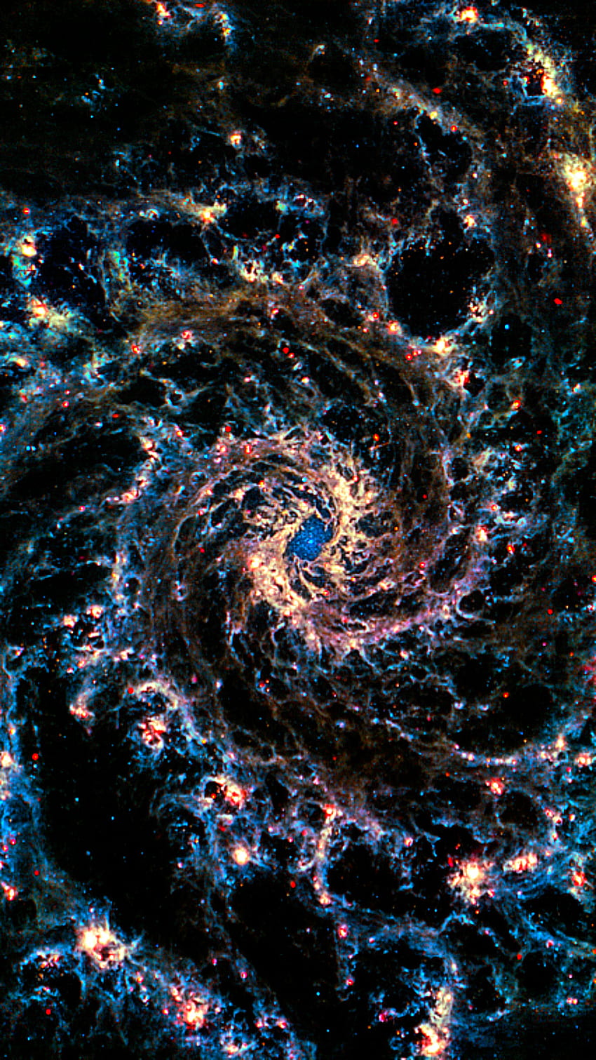 Phantomgalaxie, NASA, James, Webb, Weltraum HD-Handy-Hintergrundbild