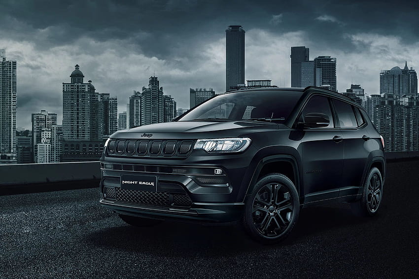 Beauty in black: Jeep debuts Compass Night Eagle trim for nyctophiles HD wallpaper