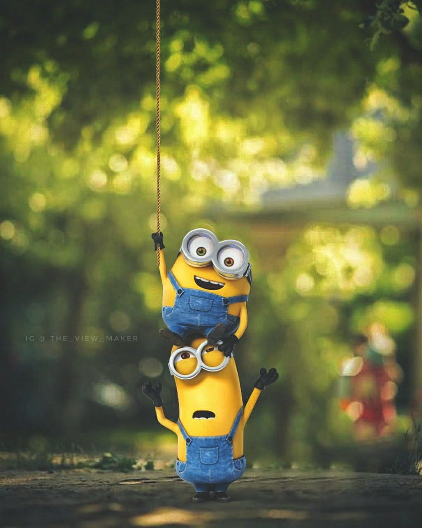 Wallpaper Cartoon Minions Coupon Facial Expression Gesture Background   Download Free Image