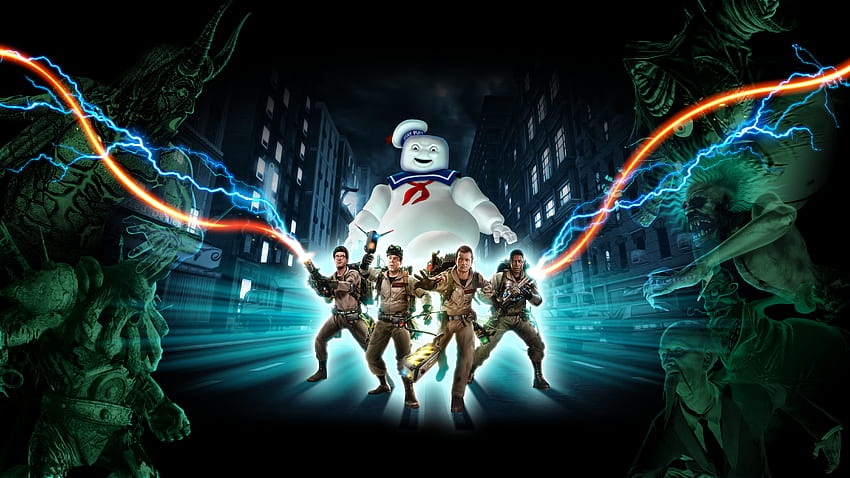 Ghostbusters, plakat filmowy, klasyczny film Tapeta HD