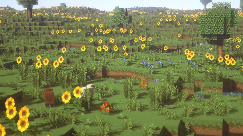 Tumblr, Minecraft Plains HD-Hintergrundbild