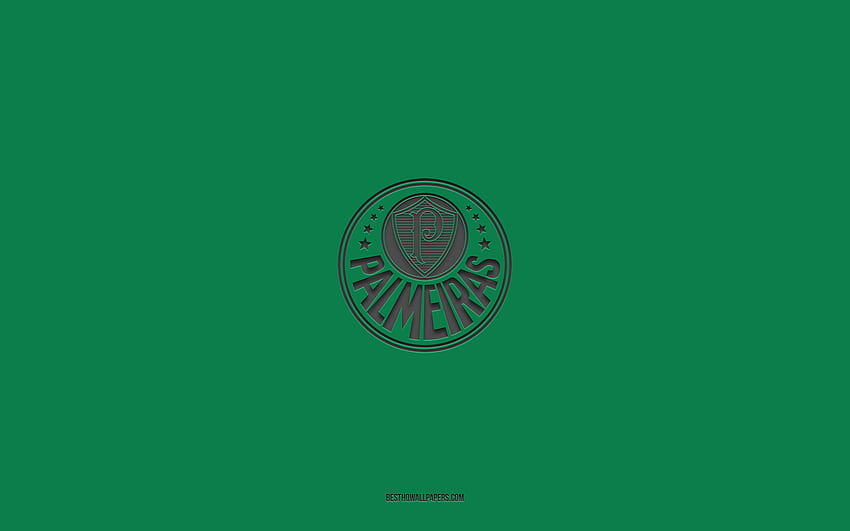 SE Palmeiras, soccer, green, brazilian club, logo, football, emblem, sport, crest HD wallpaper