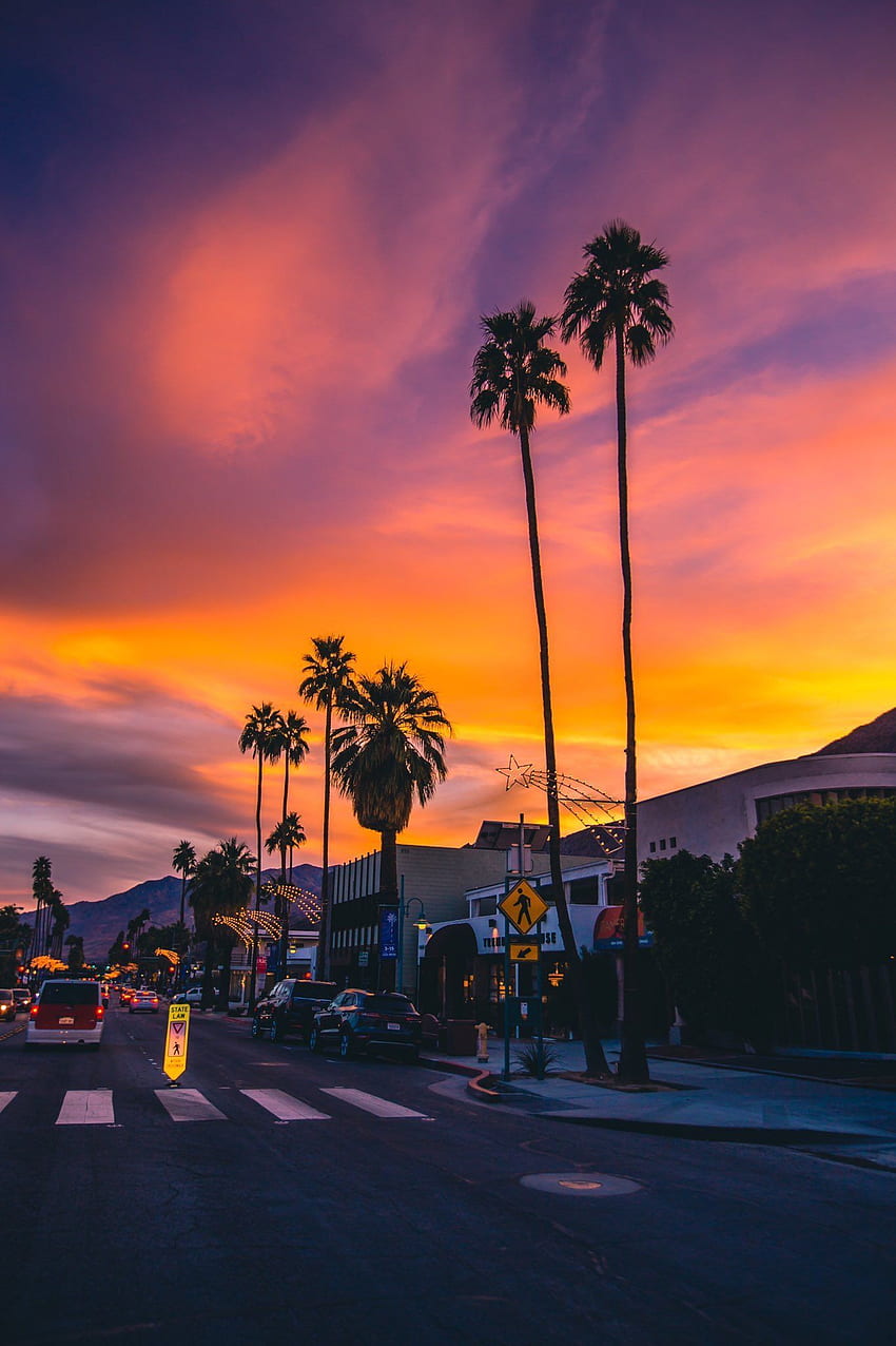 California. Sunset , Sky aesthetic, Sunset, Natural Aesthetic HD phone wallpaper