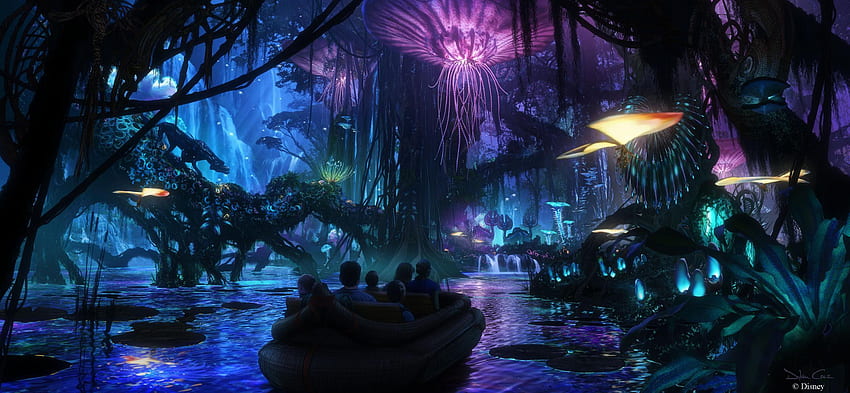 Disney to open new Avatar theme park. .uk, Pandora Planet HD wallpaper